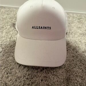 All Saints White Minimalist Accent Cap